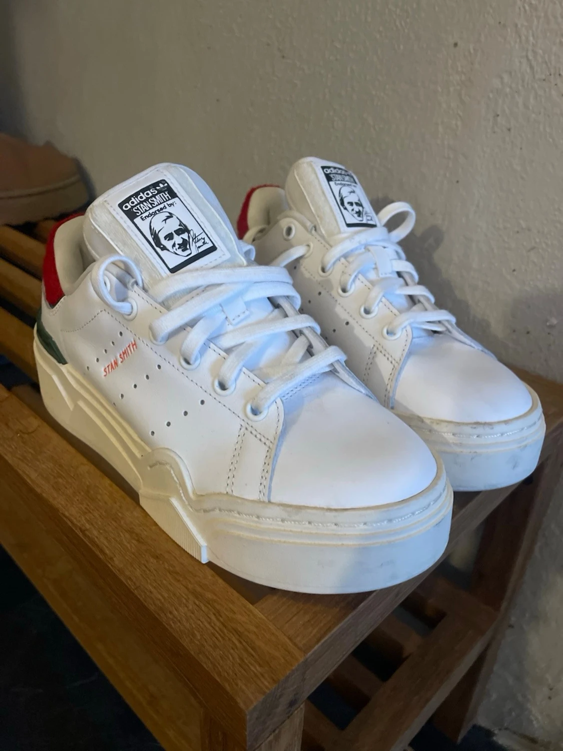 Adidas Stan Smith vita sneakers