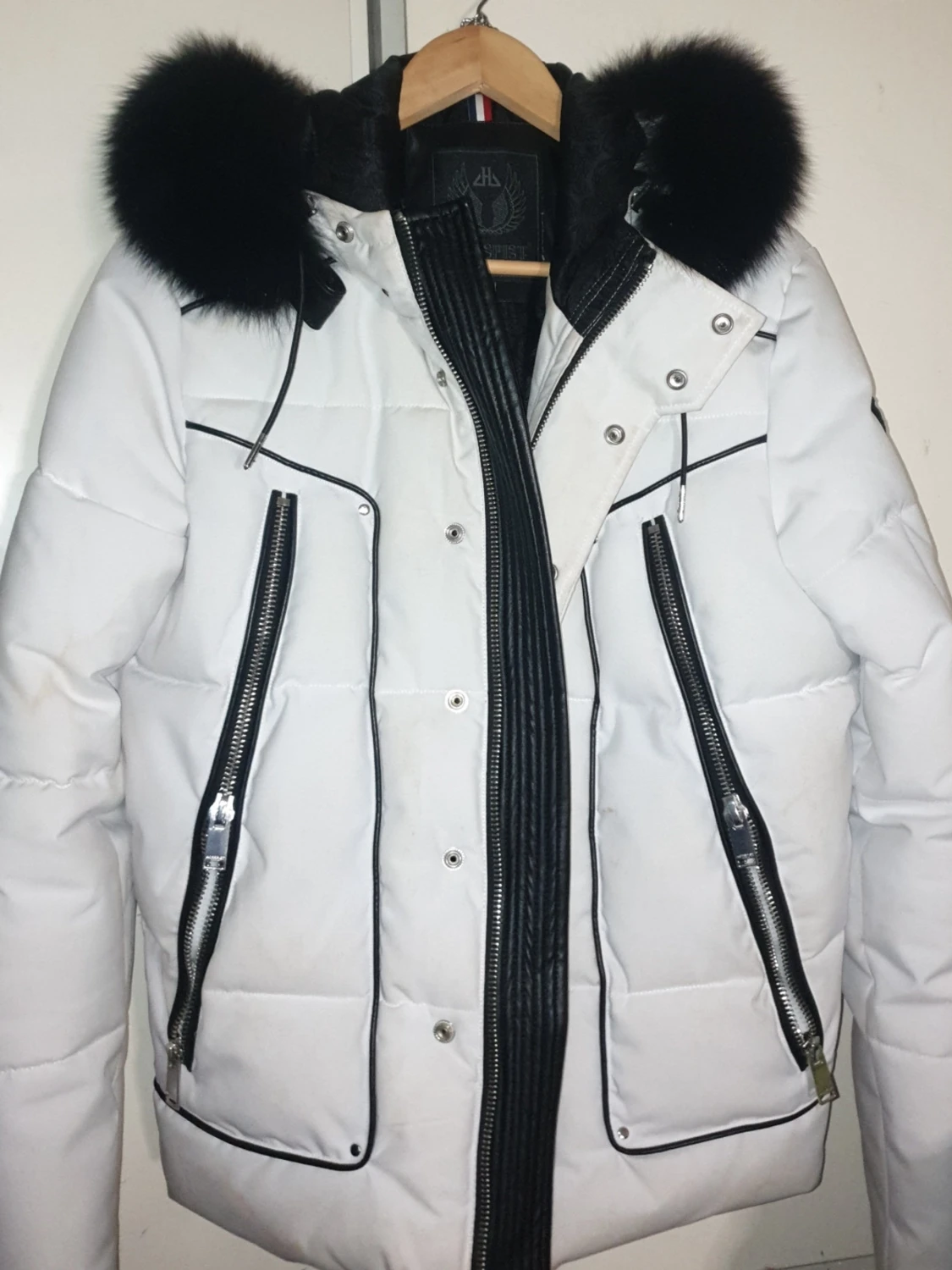 Vit unik jacka fr. Horspist Paris