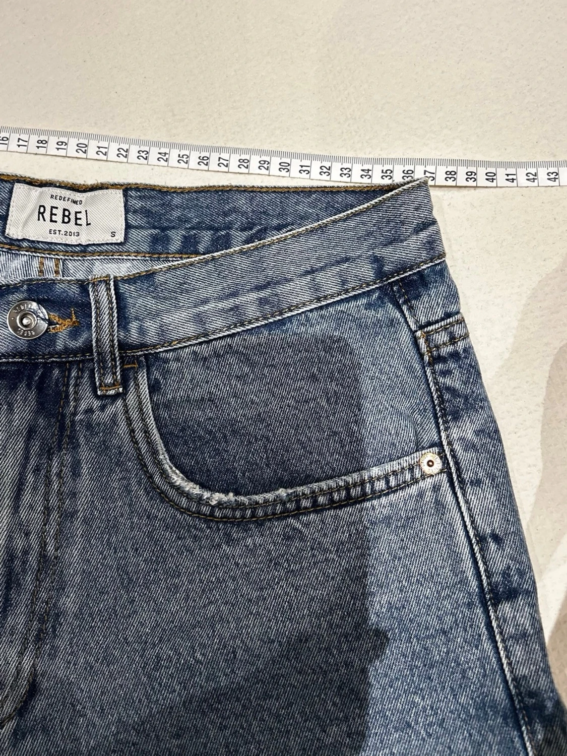 Ljusblå Jorts från Redefined Rebel, strl S - 6