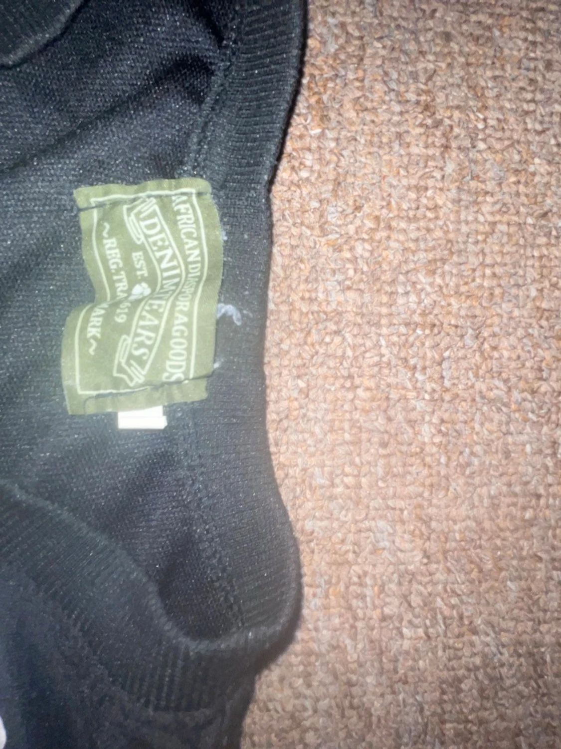 Svart t-shirt denim tears  - 1