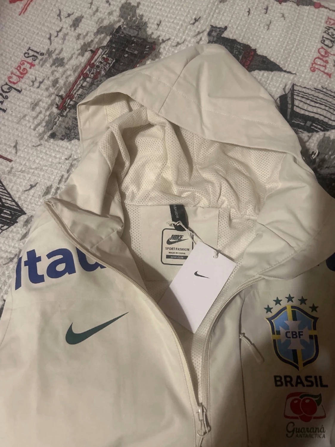 Vit Brasil Nike vindjacka - 2