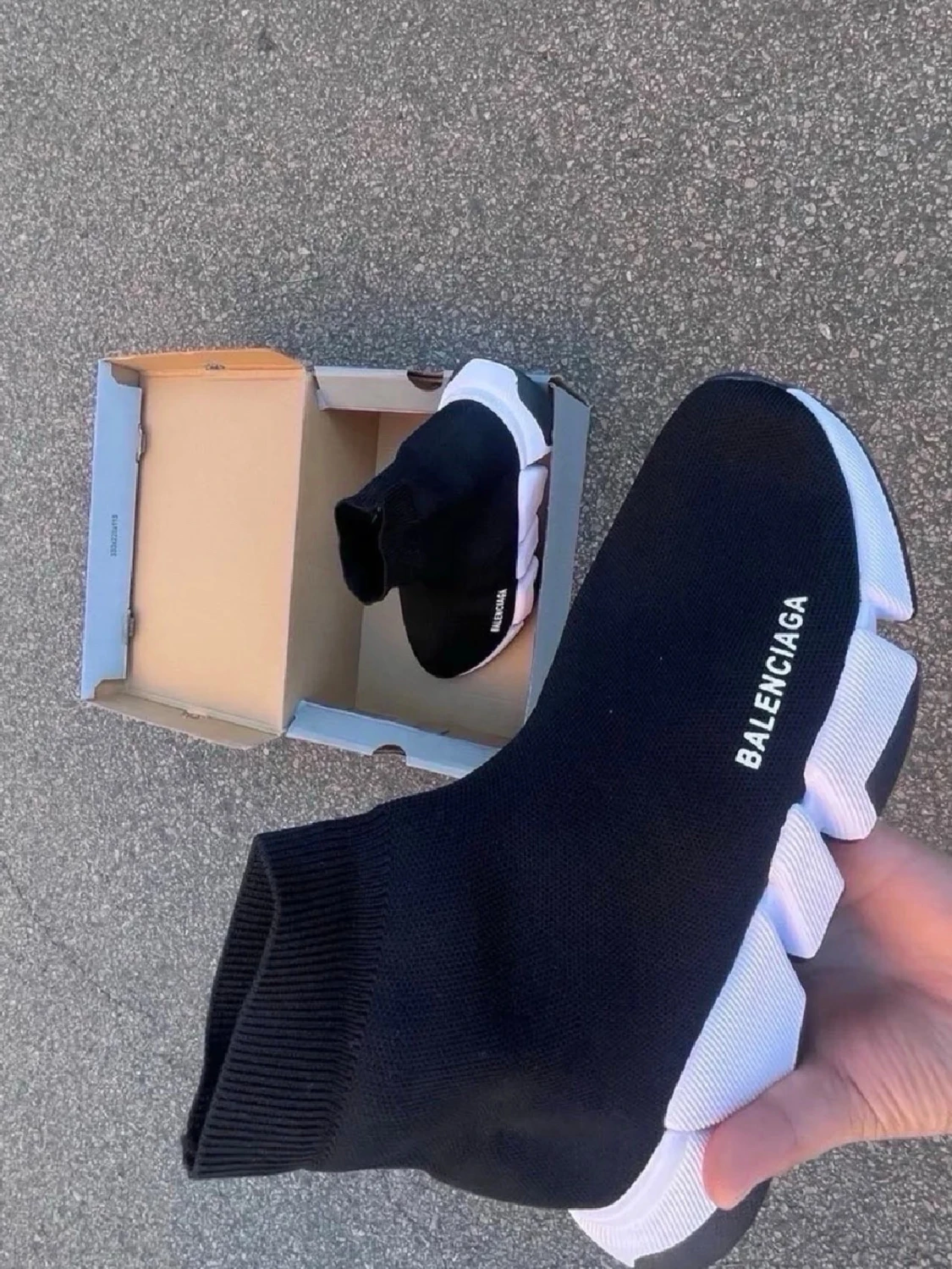  Speed Trainer svarta sneakers - 2