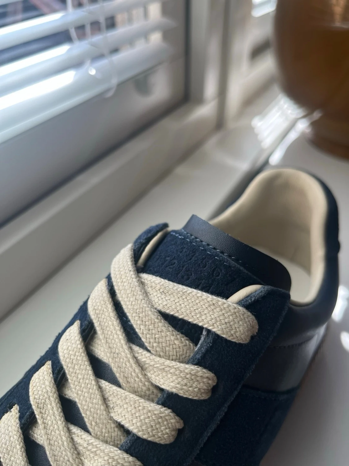 Maison Margiela blå sneakers - 3