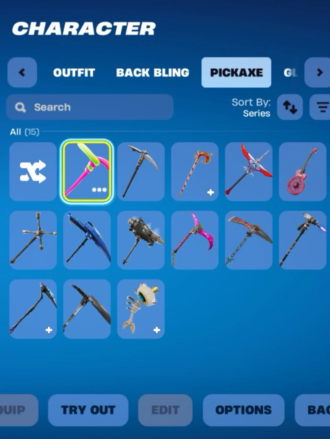 Fortnite konto med flera skins - 3
