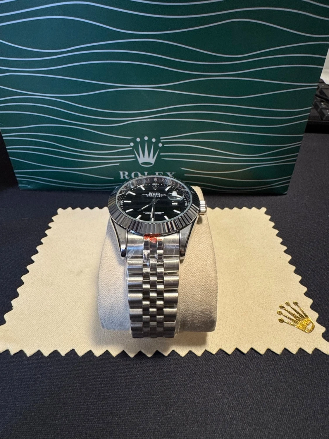 Rolx Role Datejust 41mm Black Dial / O... - 2