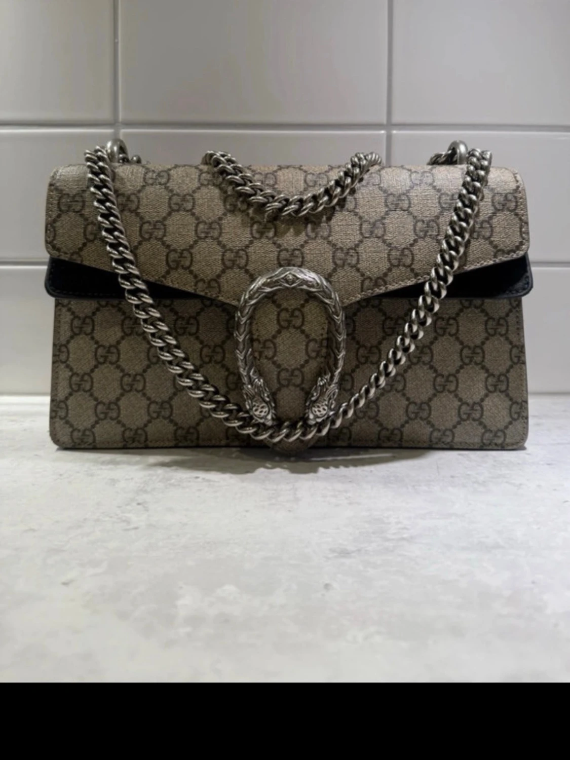 Gucci Dionysus GG Supreme handväska