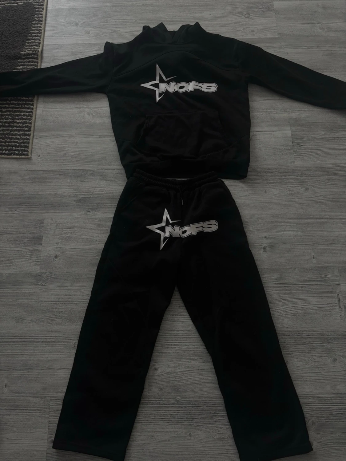 Svart NOFS tracksuit set - 3
