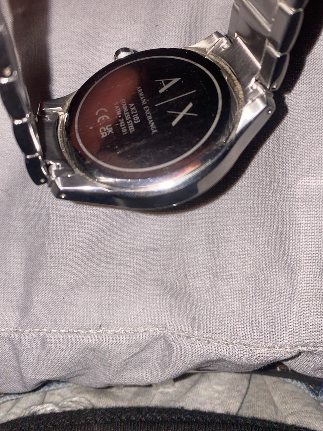 Svart herrklocka från Armani Exchange - 3