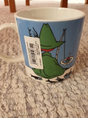 Ny Mumin mugg Snusmumriken  - Felfri mugg med etikett kvar. Arabia. Packar mycket bra. 