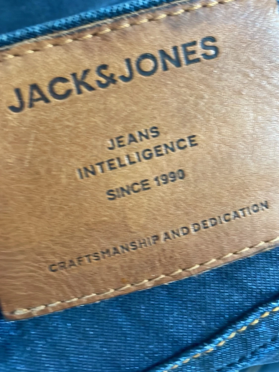Jack & Jones Mörkblå raka jeans - 5