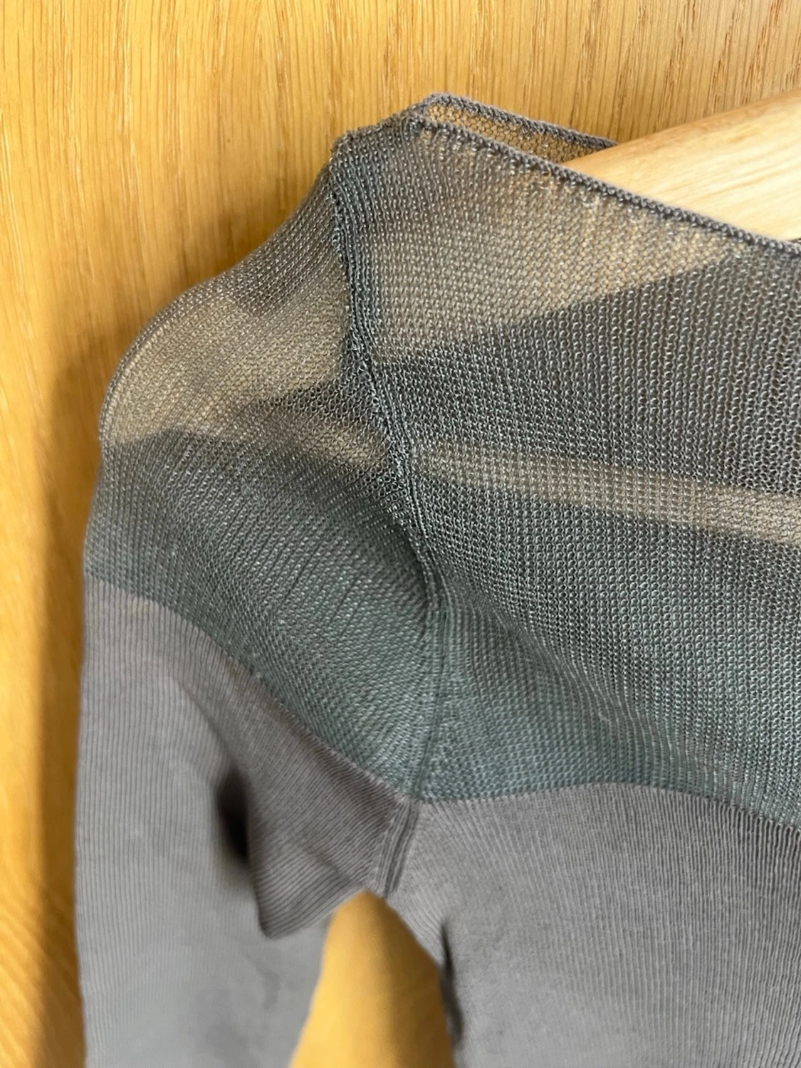 Brun mesh topp från Zara - 2