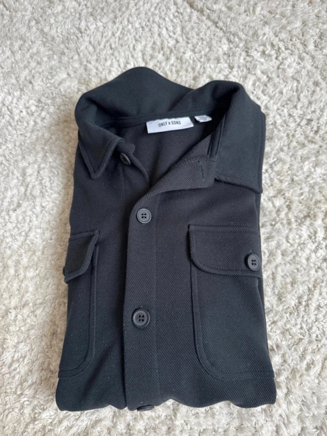 Blå Overshirt S - 2