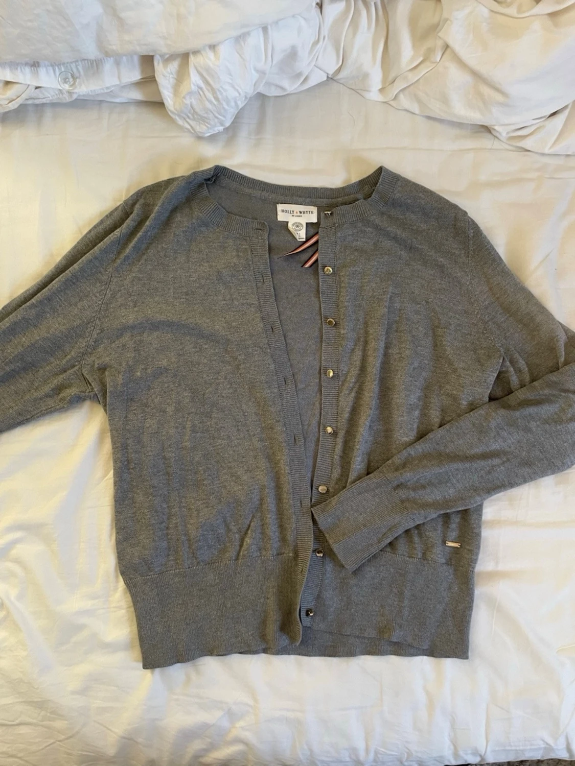 Grå kofta från Holly & Whyte