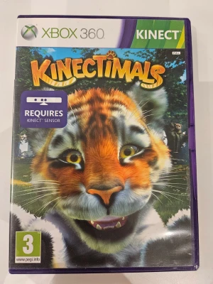 Kinectimals till Xbox 360 Kinect - Kinectimals är ett äventyrsspel till Xbox 360 där du interagerar med söta djurungar som tigrar och leoparder via Kinect-sensorn. Färgglad förpackning med djurmotiv. Spelet är på skiva och kräver Kinect för att spela.