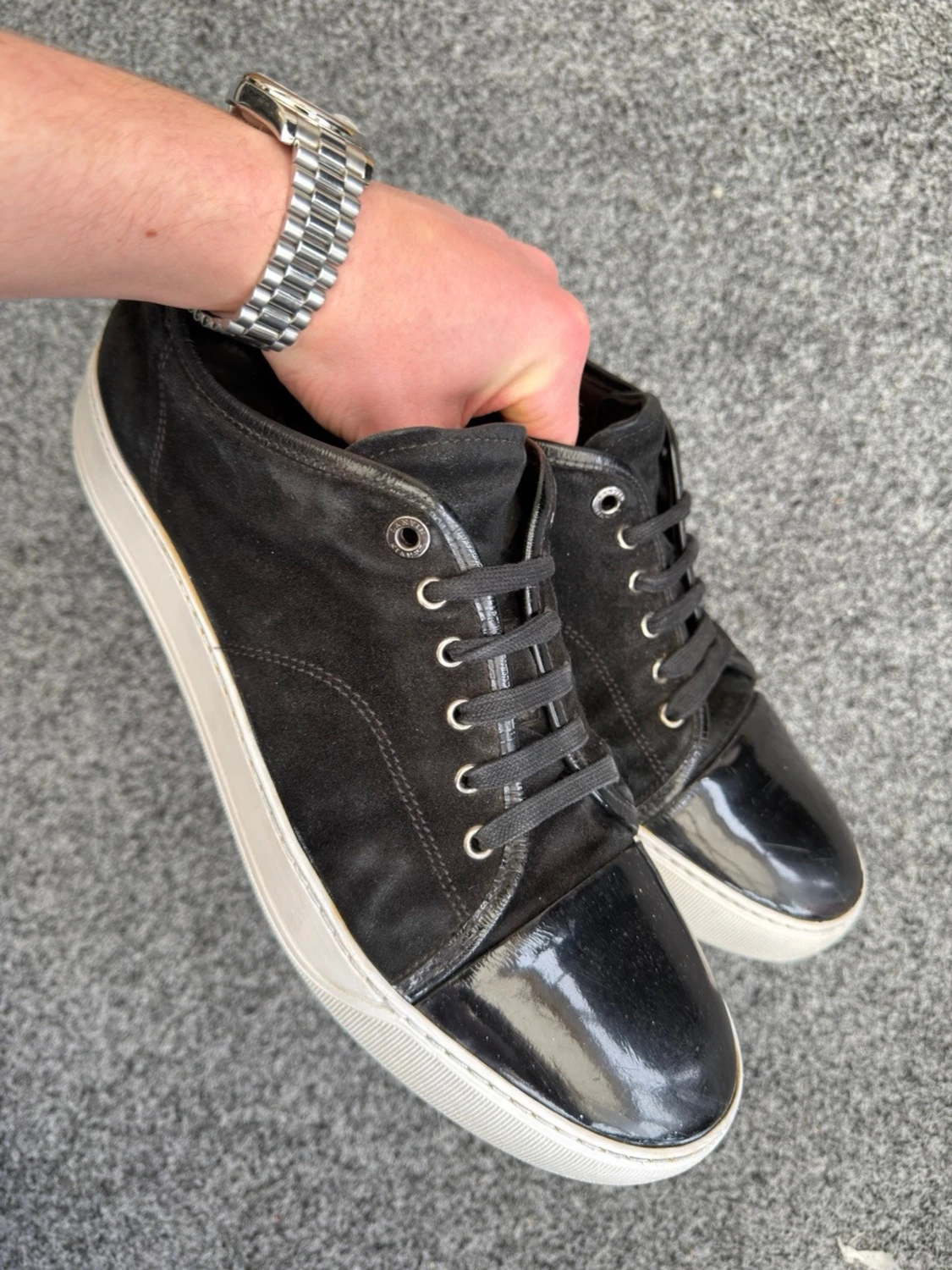 Lanvin uk10 svart - 3
