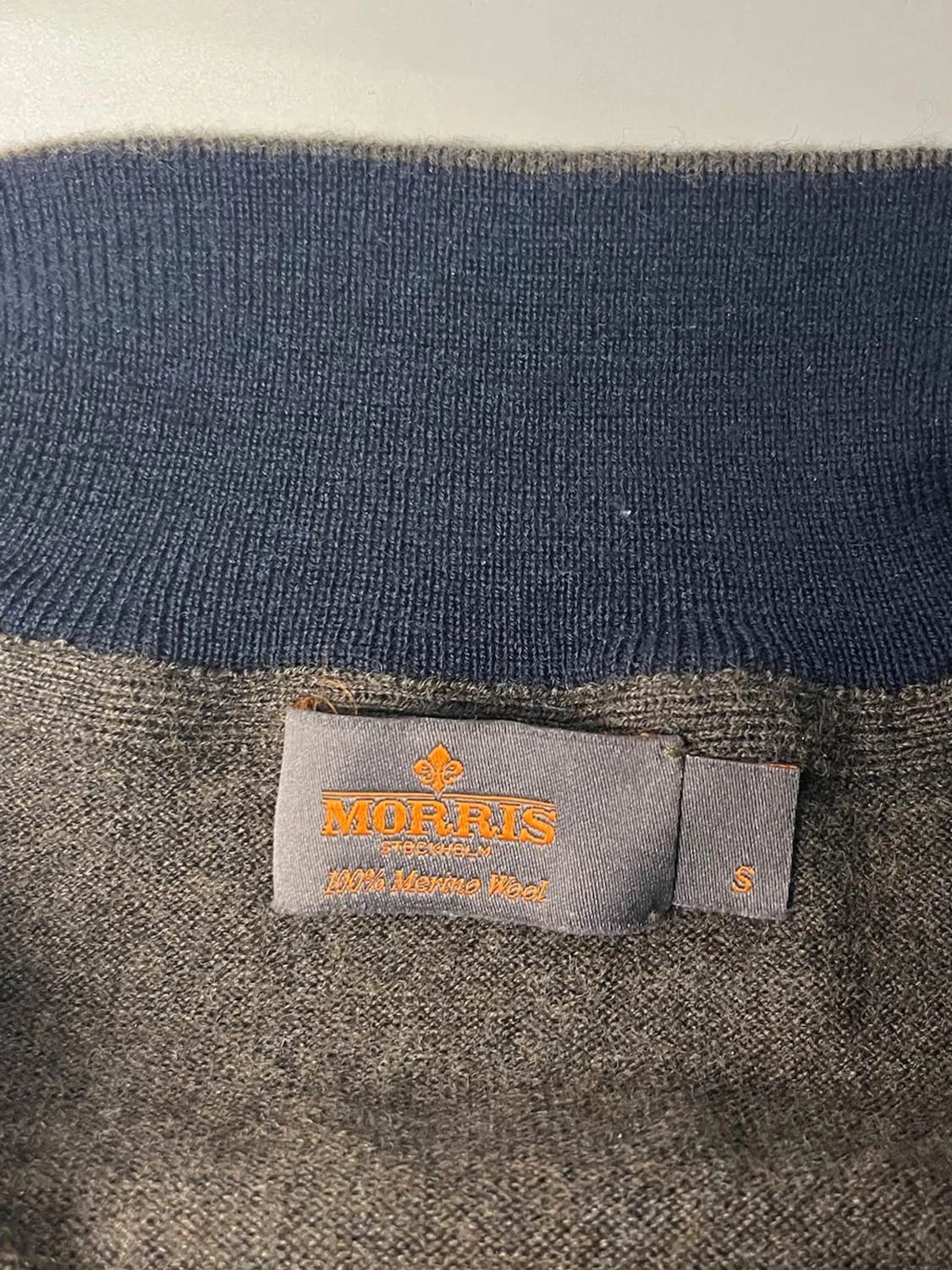 Morris halfzip merinoull - 1