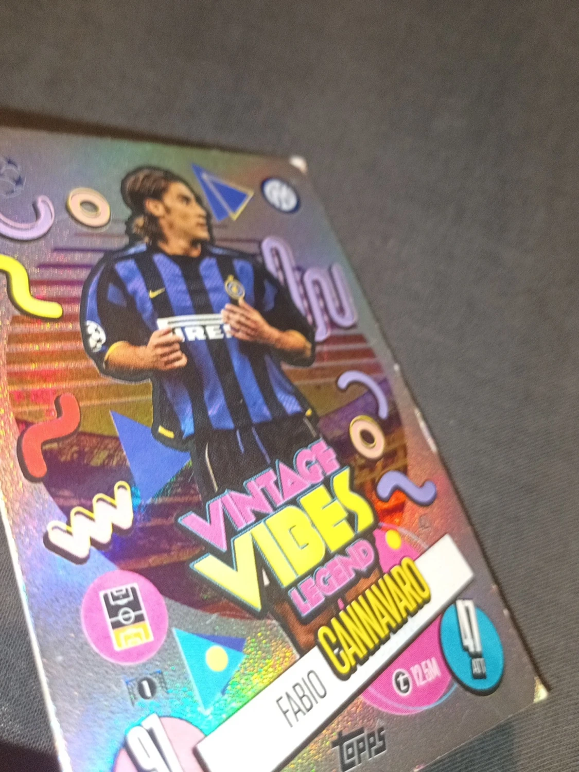 Match Attax Vintage Vibes Cannavaro - 3