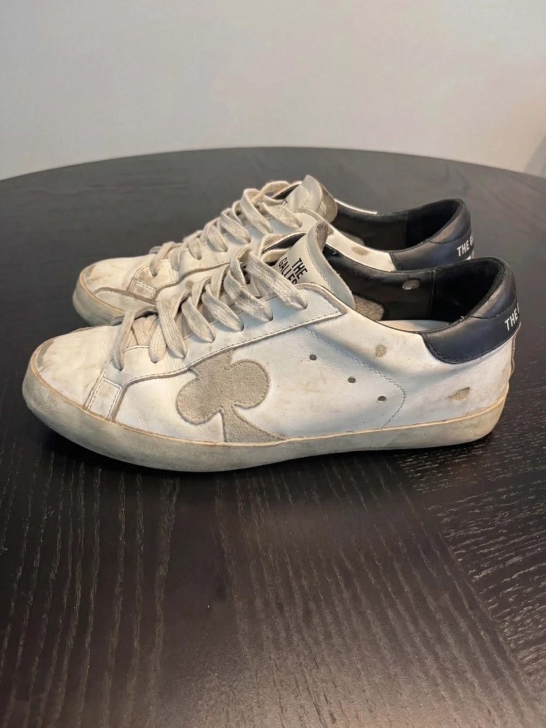 The Gallerist Sneakers – Vit/Svart | Strl 43 | 6/10 Skick - 2