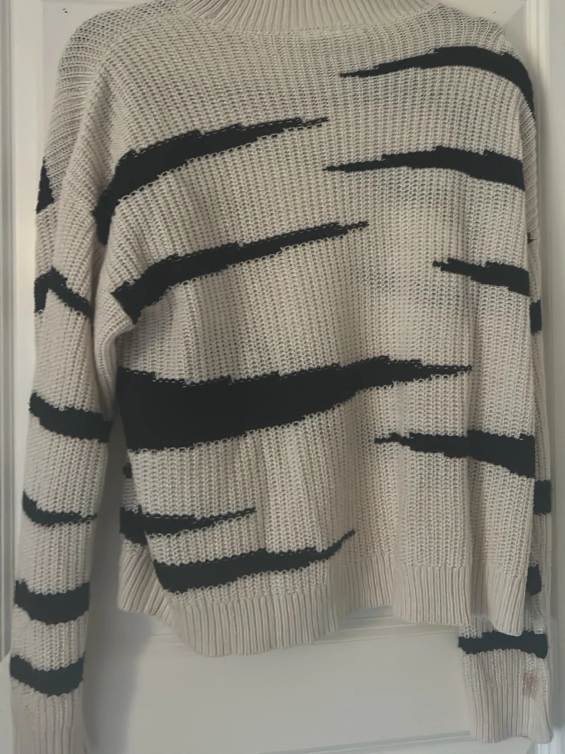 Beige stickad tröja från VILA