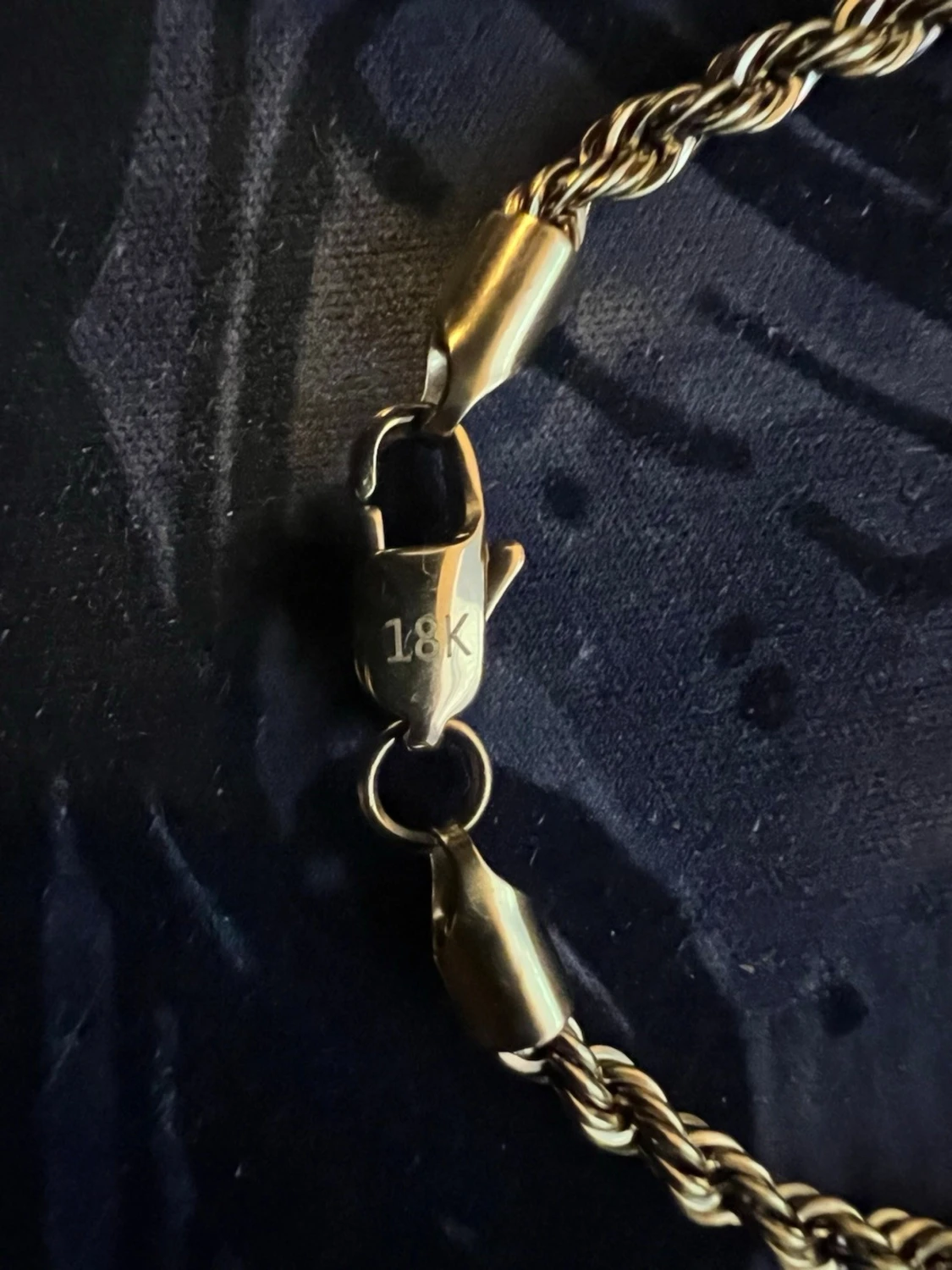 Guldarmband 18K tvinnad kedja - 1