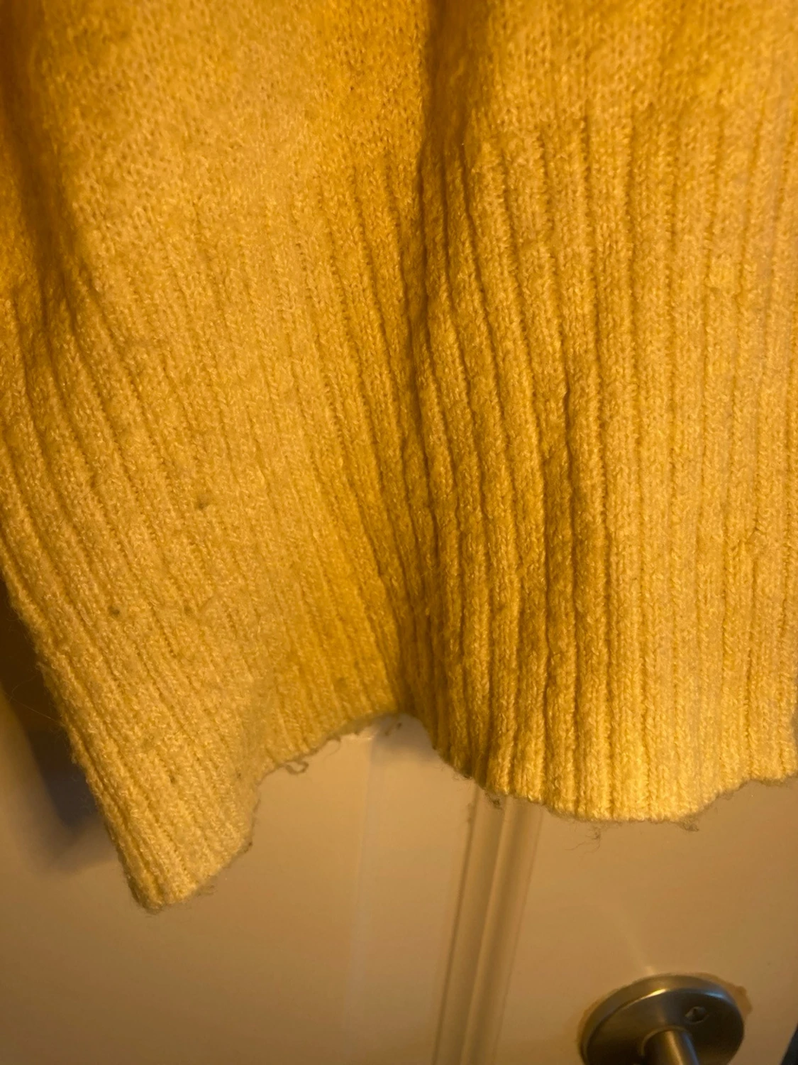 Gul oversized  tröja - 2