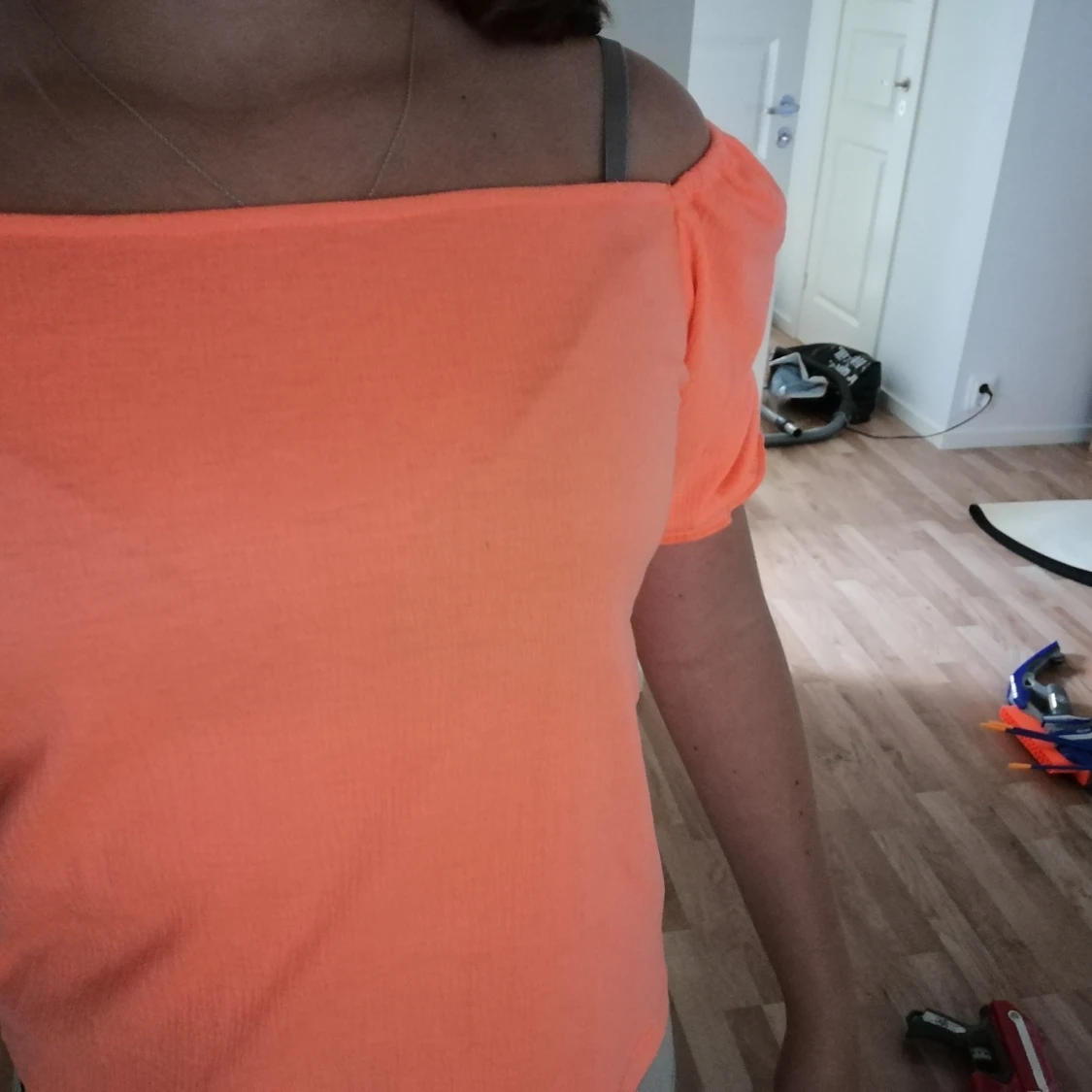 Neon orange, tröja - 90