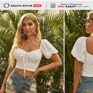Två helt nya toppar  - Säljer två croptops från Shein eftersom de är för stora för mig. Båda är i storlek M & oanvända. 100kr för båda. 