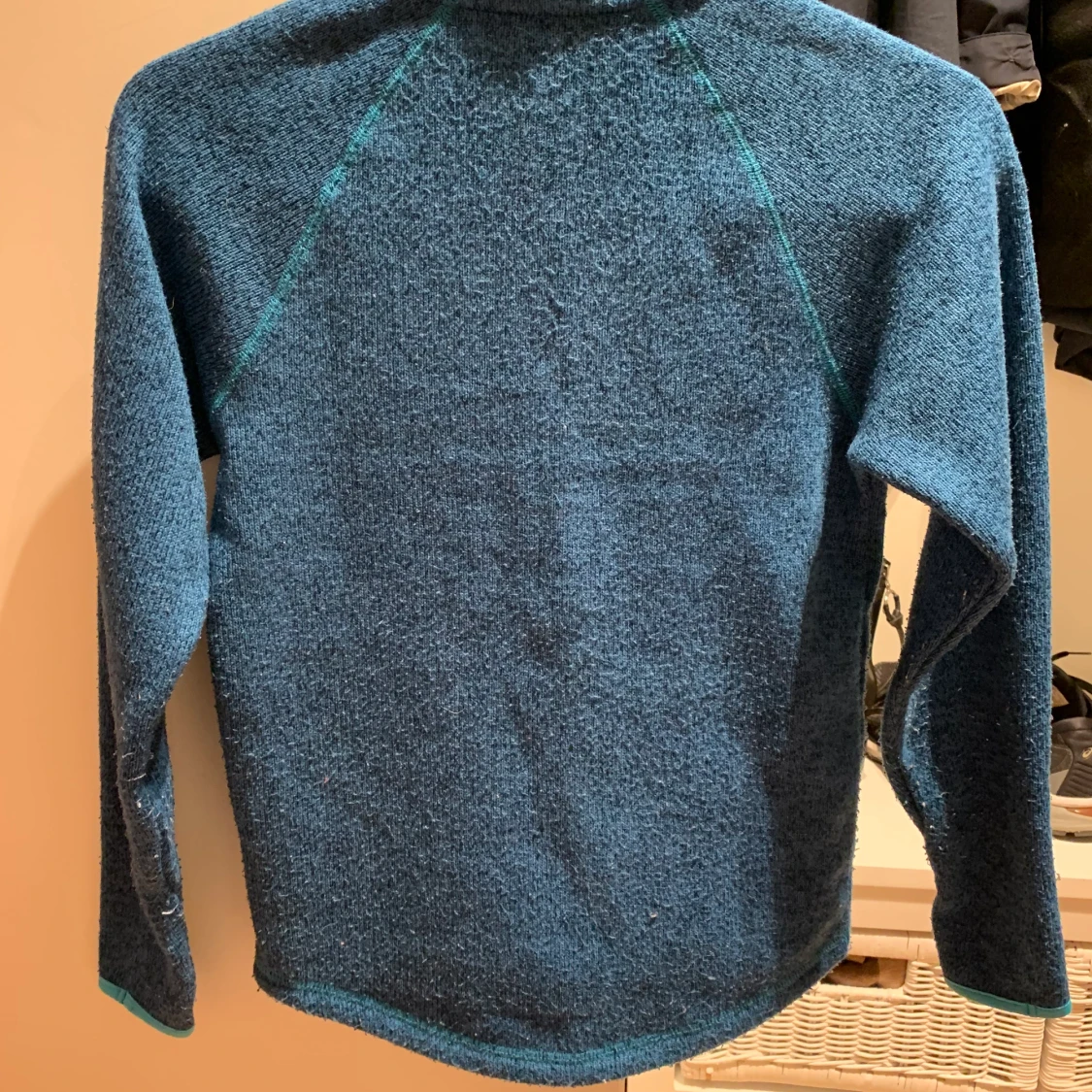 Polarn O. Pyret fleecetröja blå - 91