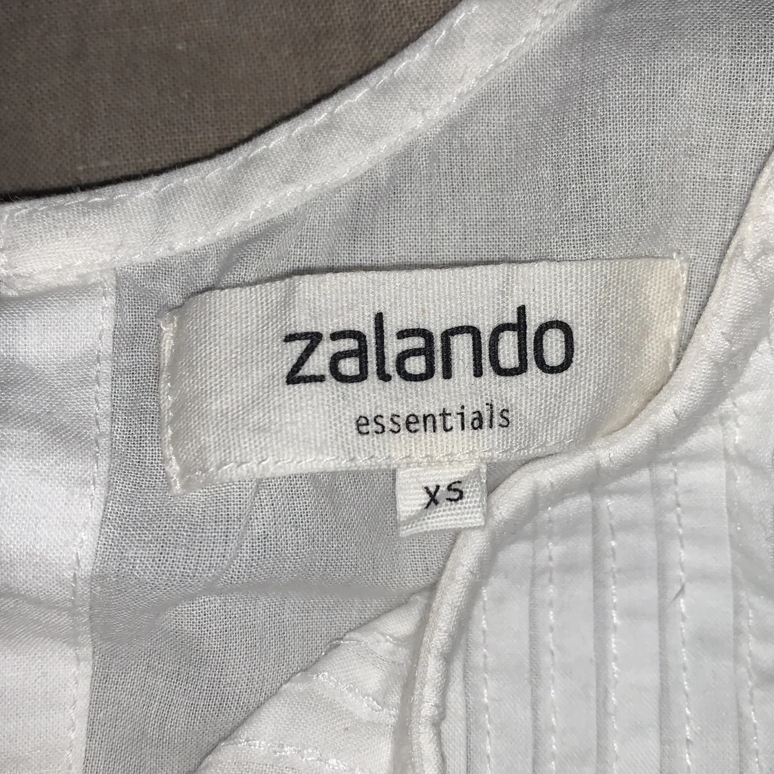 Jätte fin vit blus!