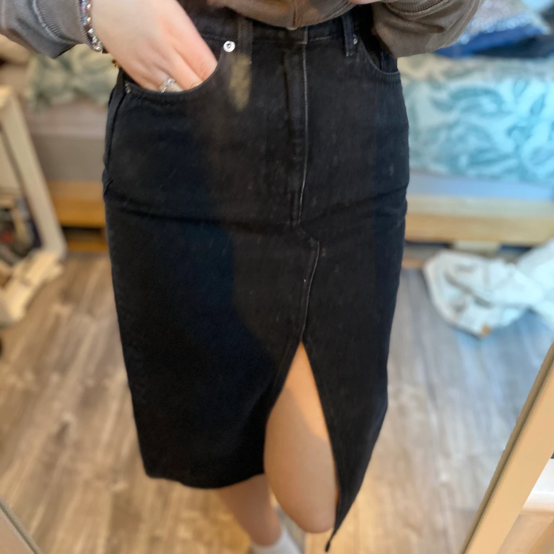 Weekday jeanskjol - 90