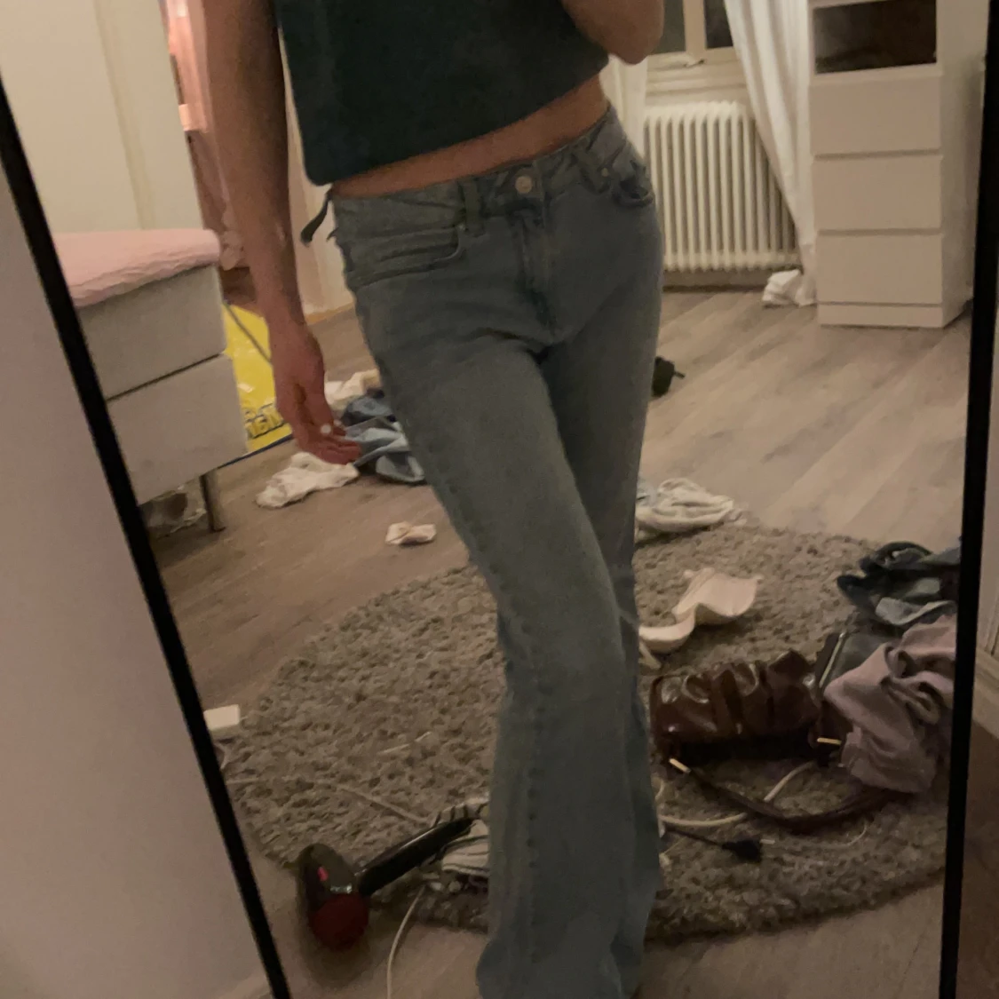 Lågmidjade jeans!