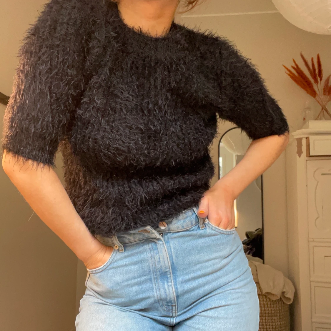Fluffig tröja