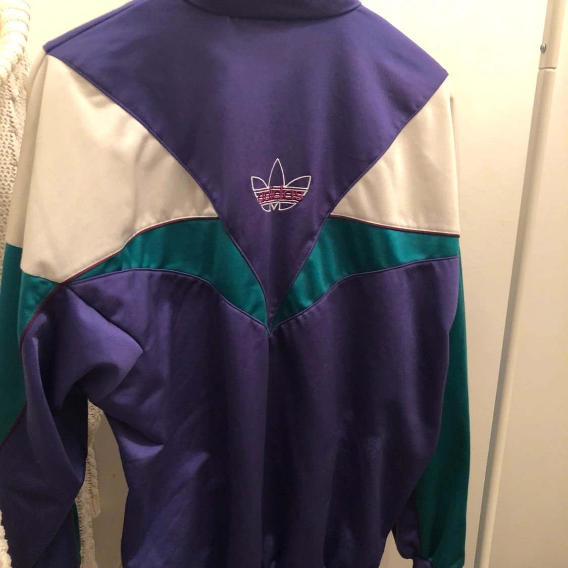 Vintage Adidas colorblock jacket - 90