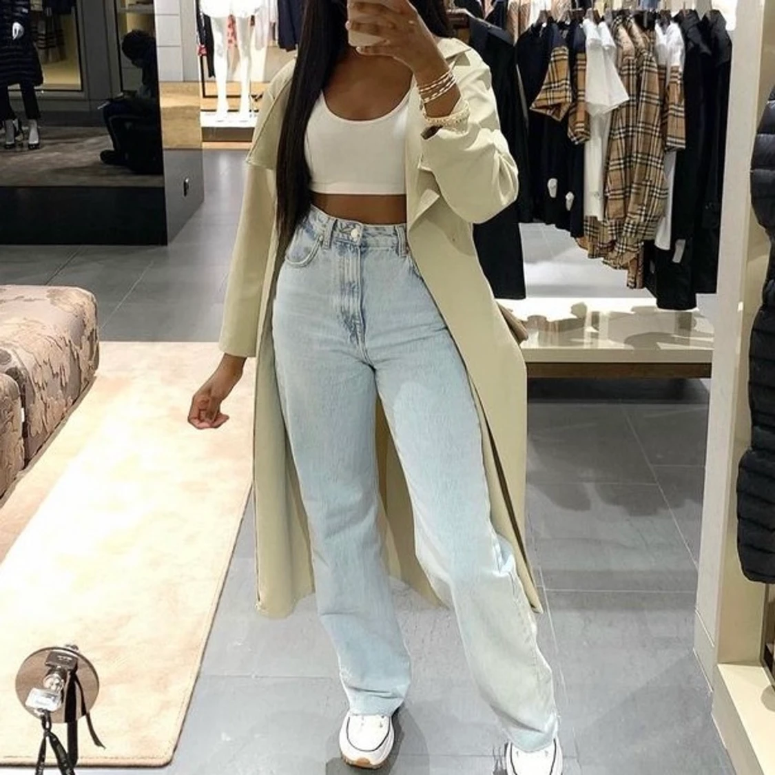 Trendiga jeans 🤍🤍🤍