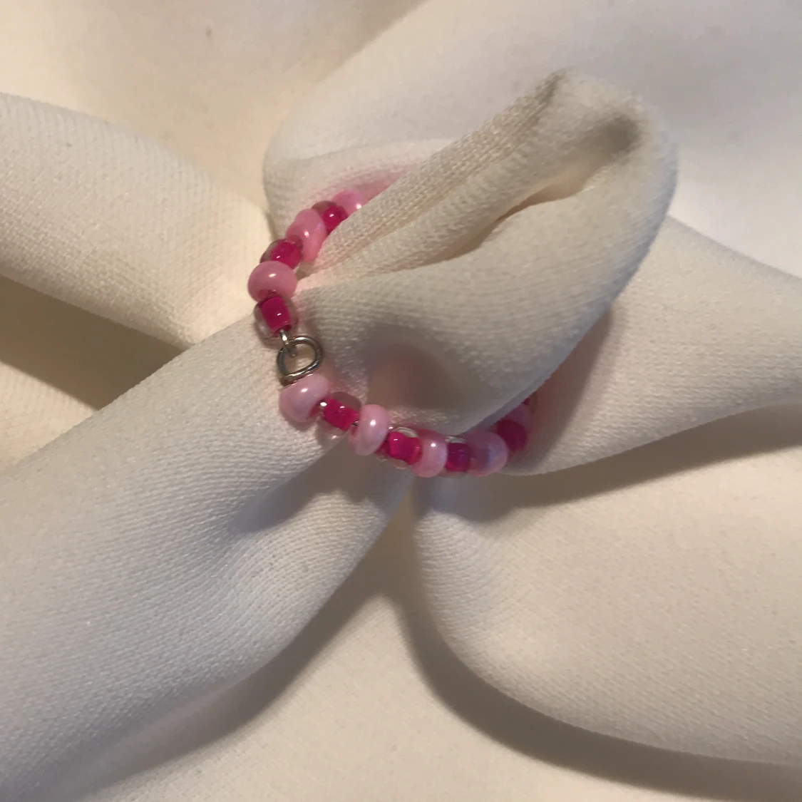 Egengjord pärl ring🤩💍 - 90