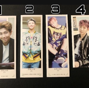 NAMJOON BOKMÄRKEN - Coola bokmärken men BTS medlemmen Namjoon/RM som motiv! 30kr st eller alla 4 för 100kr 