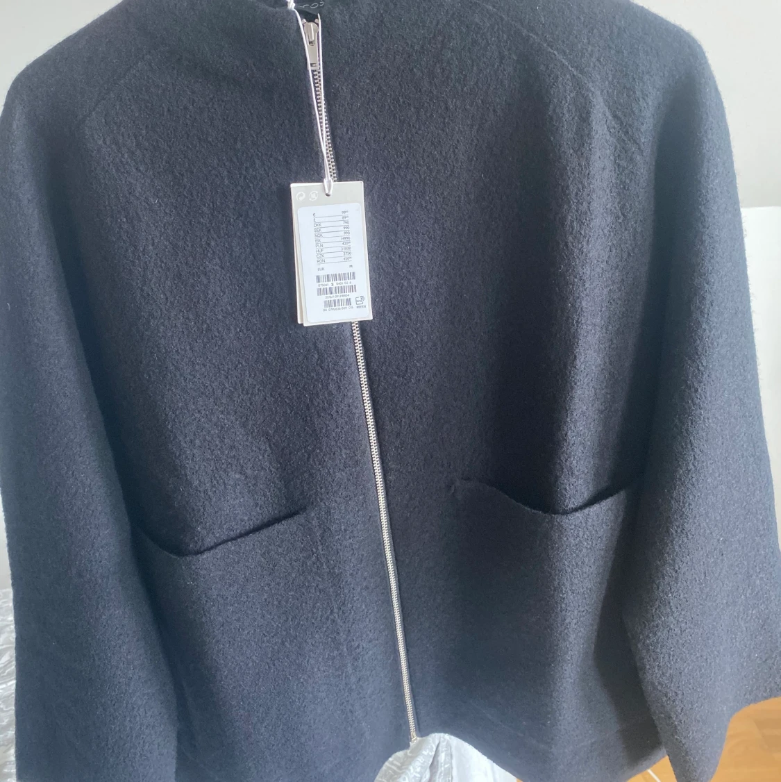 boiled whool zip-up jacket COS - 91