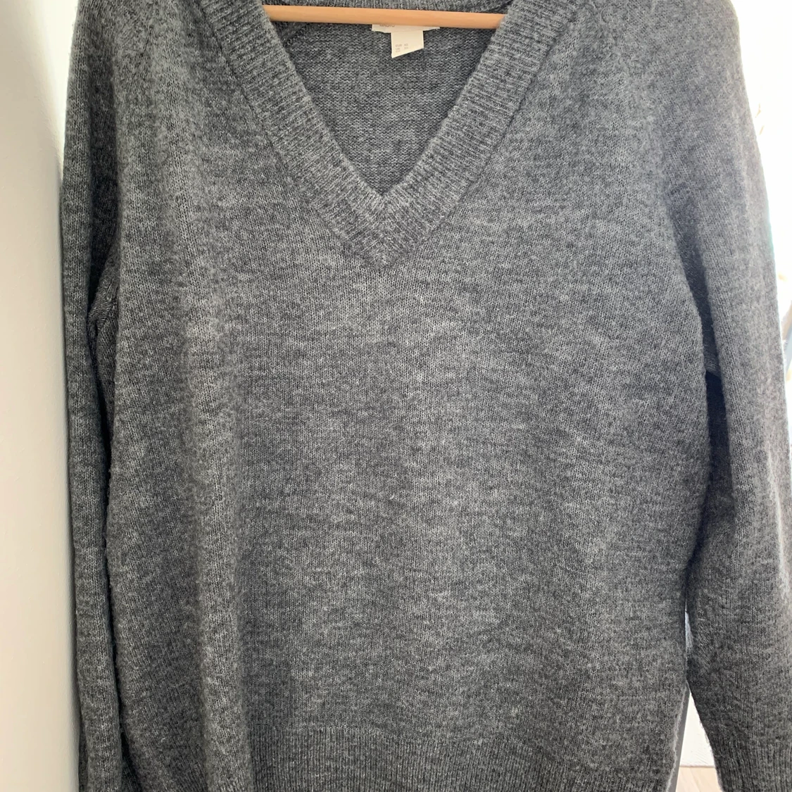 Grå stickad tröja H&M - 91