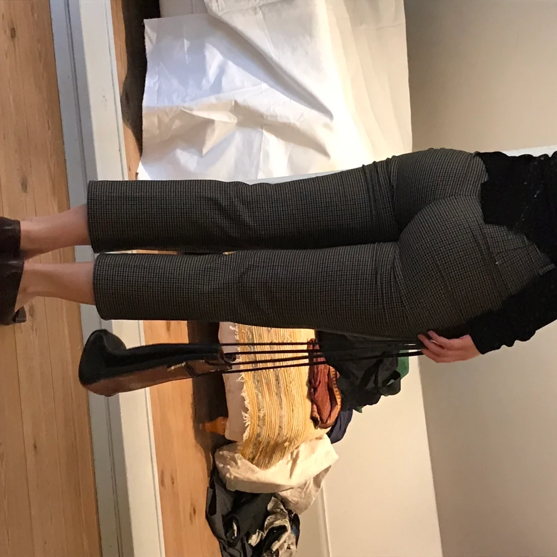 Rutiga kostymbyxor  - 91