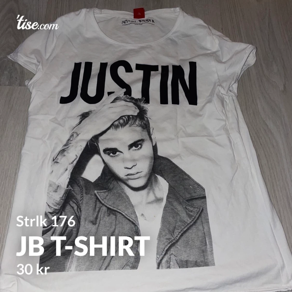 Justin Bieber t-shirts storlek 176