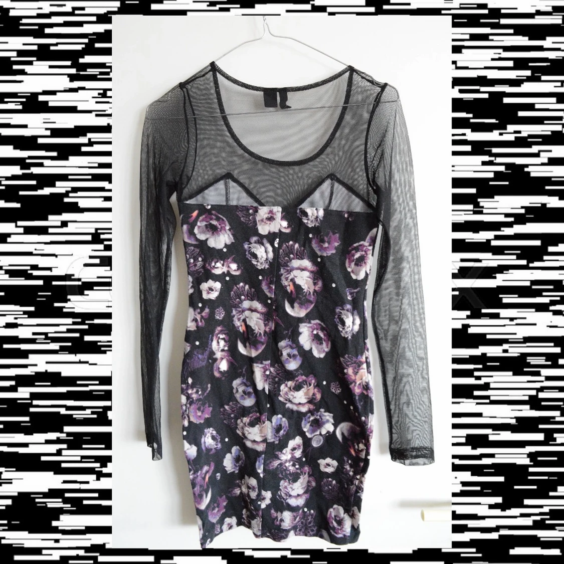 Mesh-body con klänning - 90