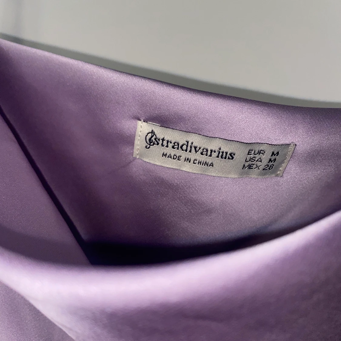 Lila side / silke topp  - 91