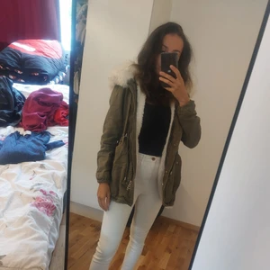 Winter jacket with a big fluffy hood - Used a few times 