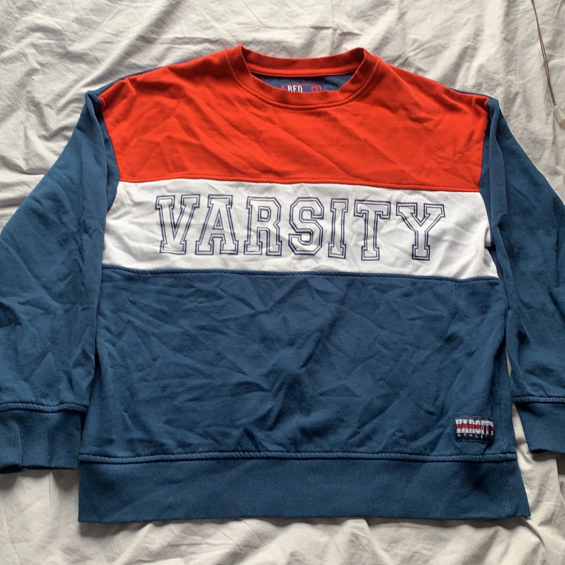 Tröja red&blue - 90