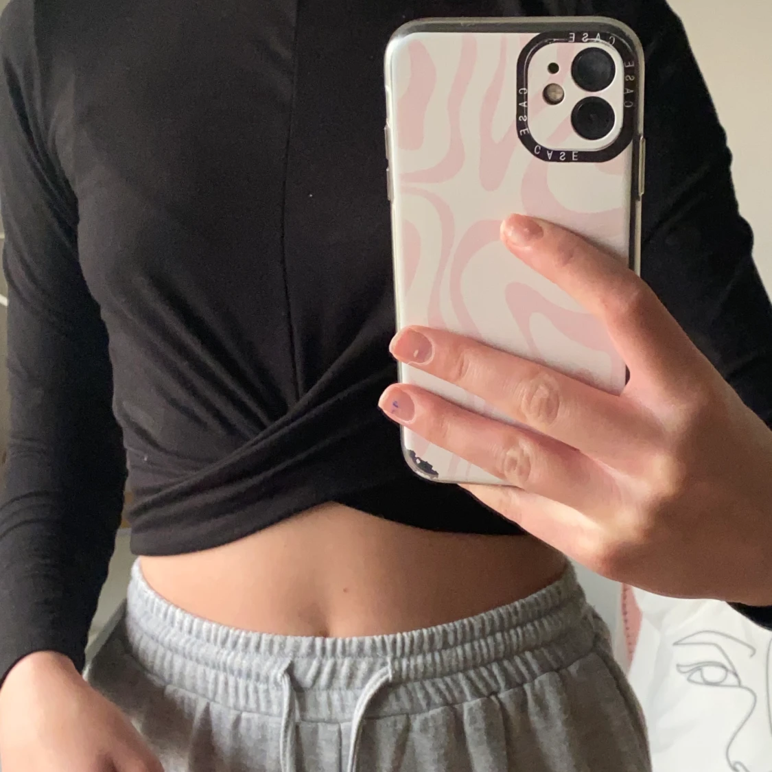 Långärmad tröja  - 90