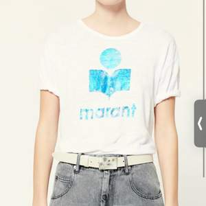 Isabel Marant t-shirt, tröjan är som ny och använd Max 3 gånger. Nypris 1600kr. 