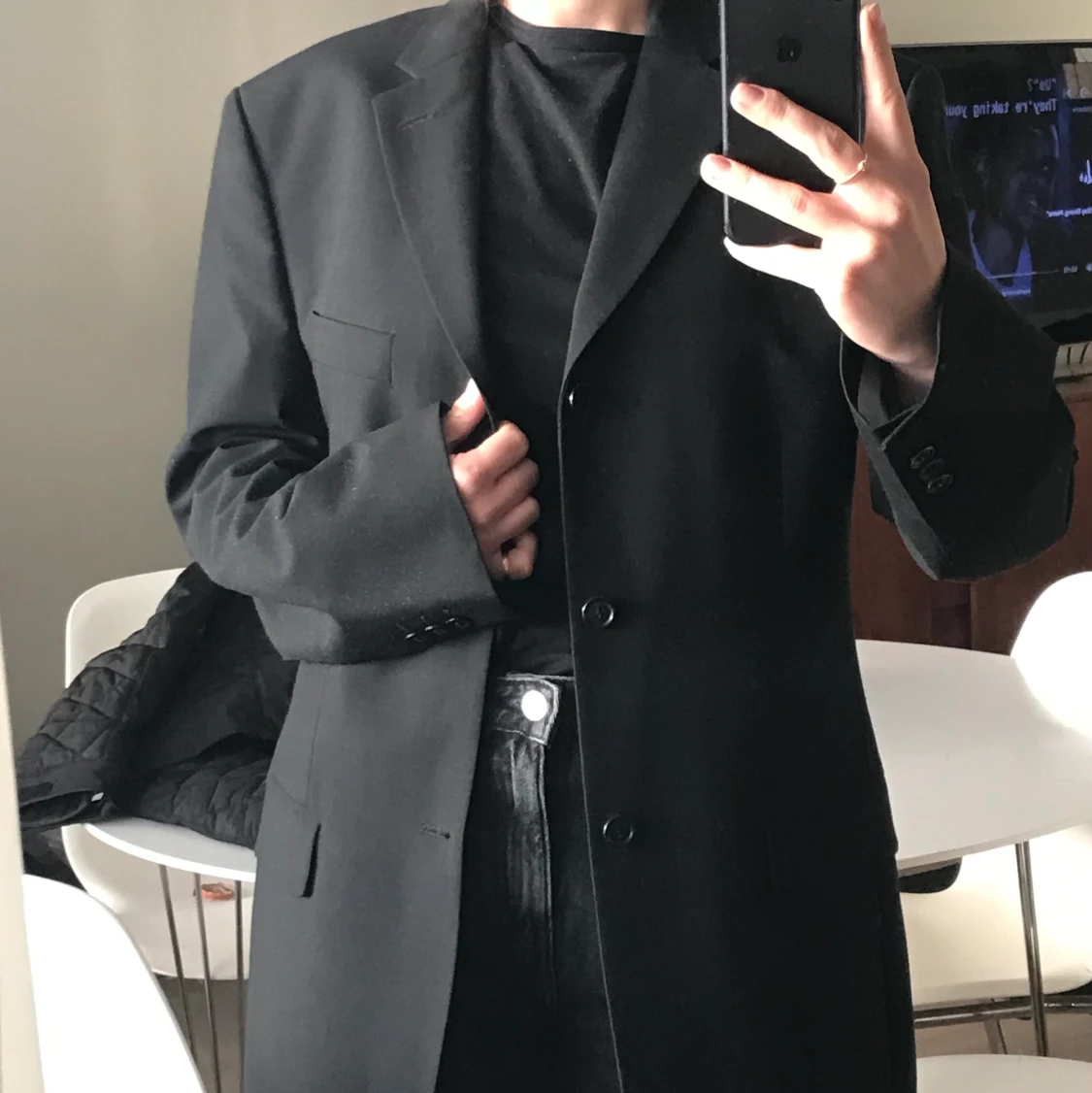 Oversized kavaj/blazer - 91