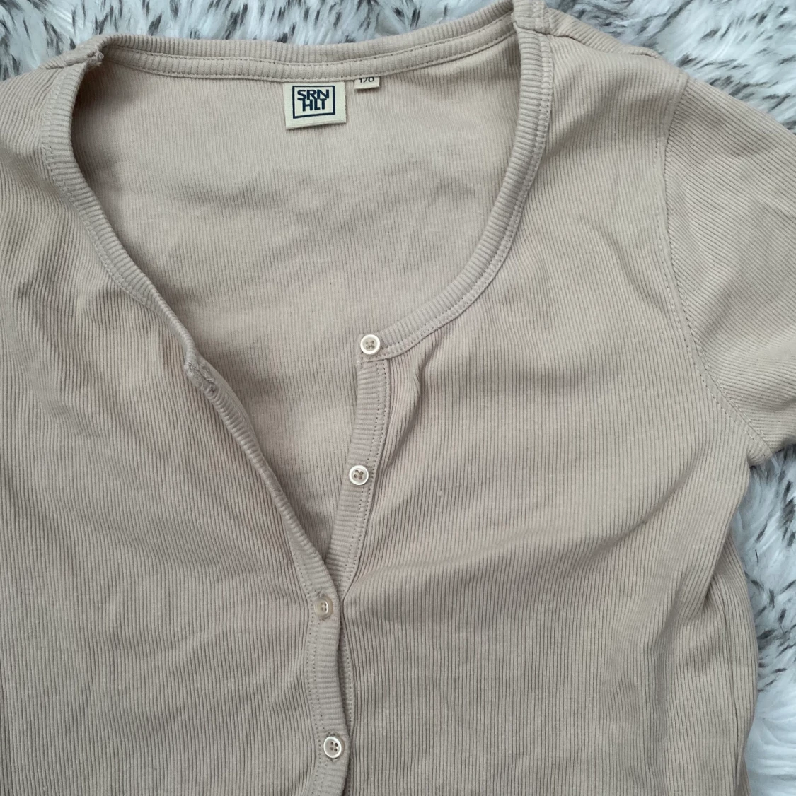 Beige topp 
