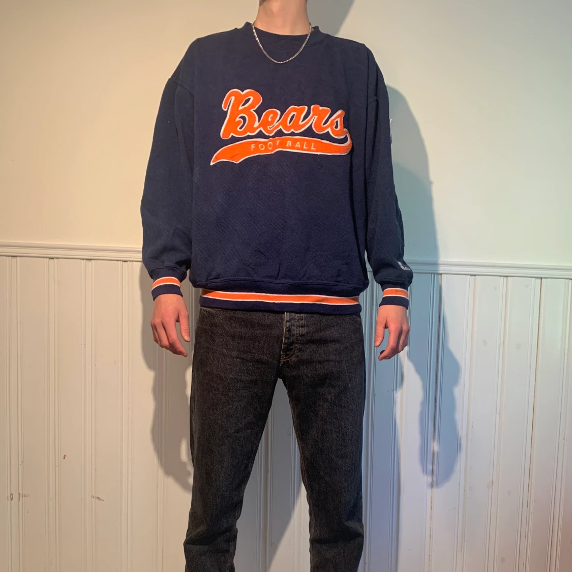 Vintage Bears Football Sweatshirt  - 90