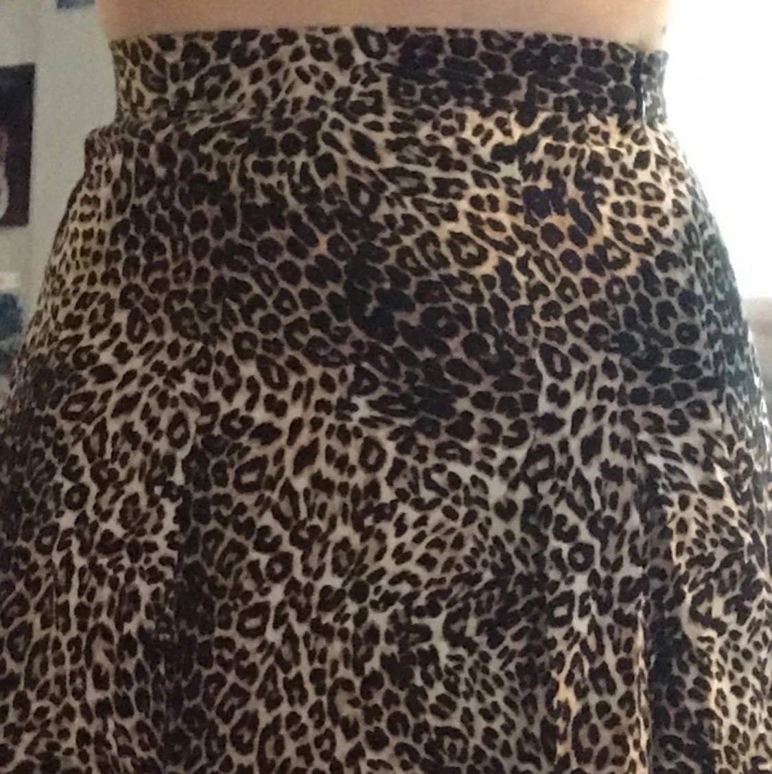 Leopardmönstrad kjol! - 90